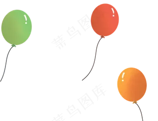五彩气球