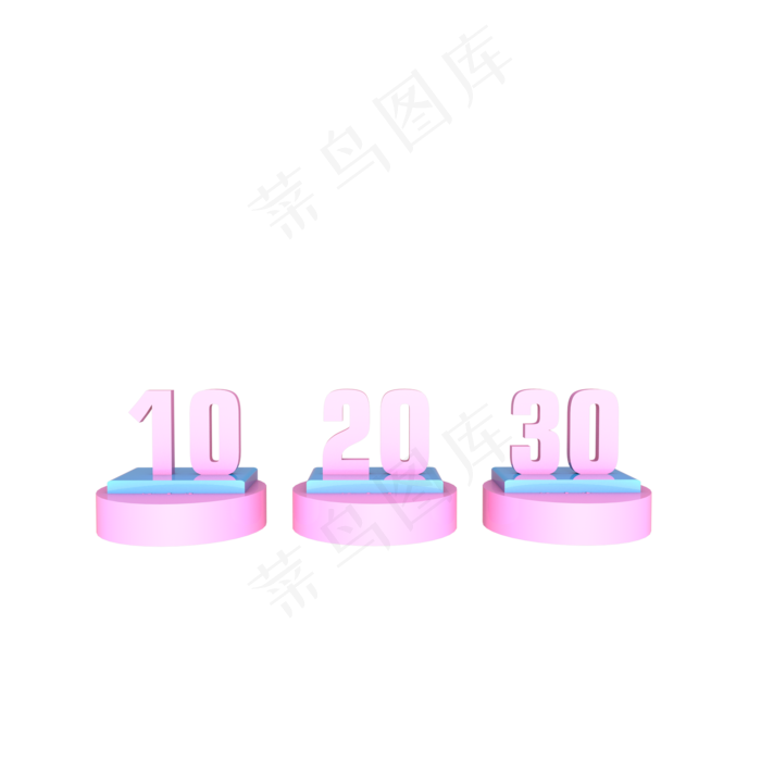C4D粉色母亲节优惠券(2000*2000px 300 dpi )