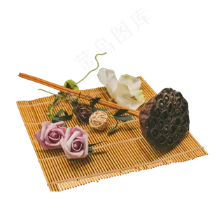 花朵和莲蓬免抠图