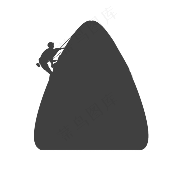 端午节爬粽子山剪影素材(2000X2000(DPI:300))psd模版下载