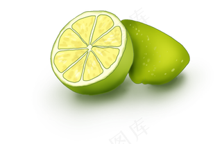 手绘柠檬