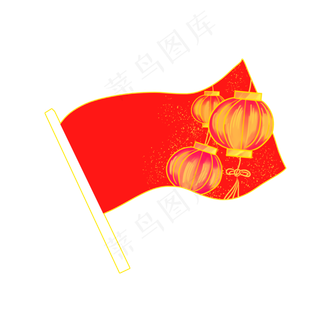 红旗灯笼建军节