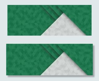 商务办公时尚撞色风格banner