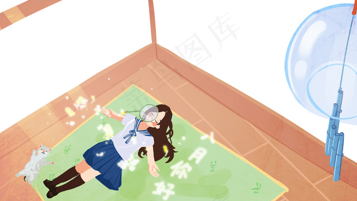 八月你好阳光女孩