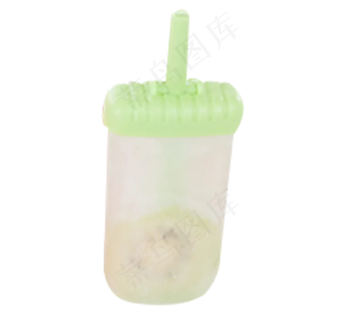 浅绿色冰棍制作模型(725X667(DPI:300))psd模版下载