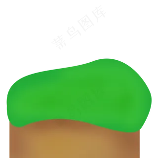 绿色草地爱护环境