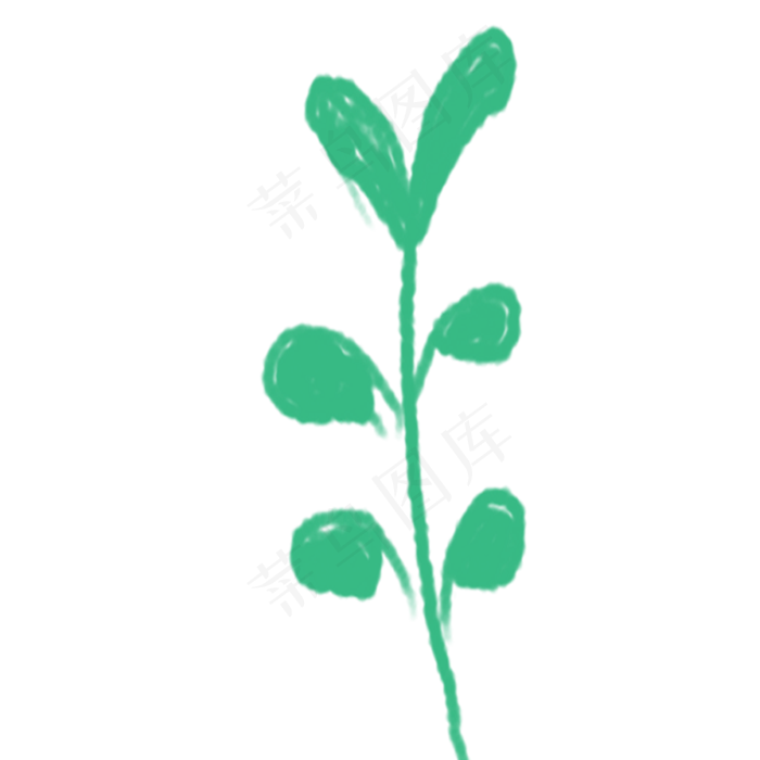 绿叶春季自然植物