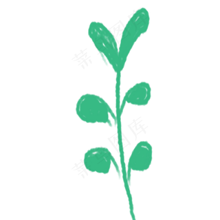 绿叶春季自然植物