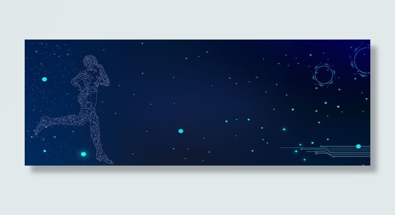 蓝色科技大气banner