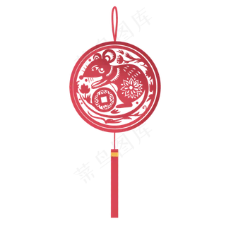 鼠年挂饰,免抠元素