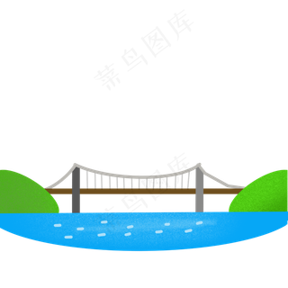 中国著名景区景点珠港澳大桥矢量