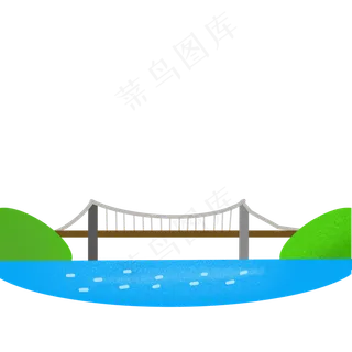 中国著名景区景点珠港澳大桥矢量