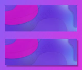 淘宝双十一全球狂欢节科技紫色banner