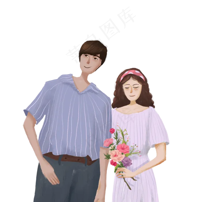 情人节约会的情侣元素设计(2000X2000(DPI:96))psd模版下载
