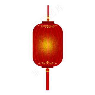 鼠年国潮装饰灯笼,免抠元素