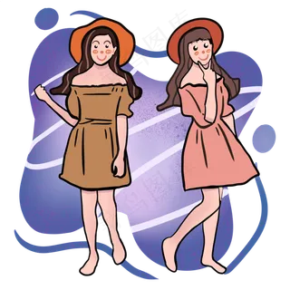 儿童节拍照小女孩