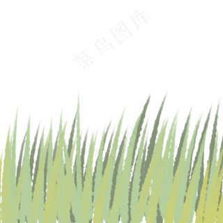 蓝天白云舒服草地,免抠元素