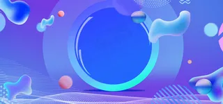 电商 渐变 立体 创意