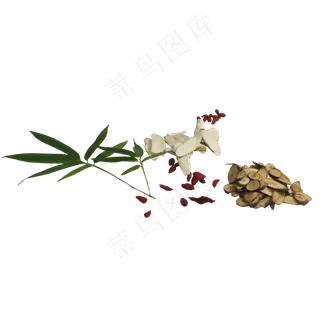 中药药材组合,免抠元素