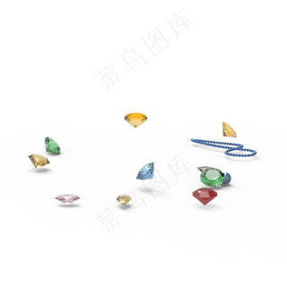 钻石雨飘落,免抠元素