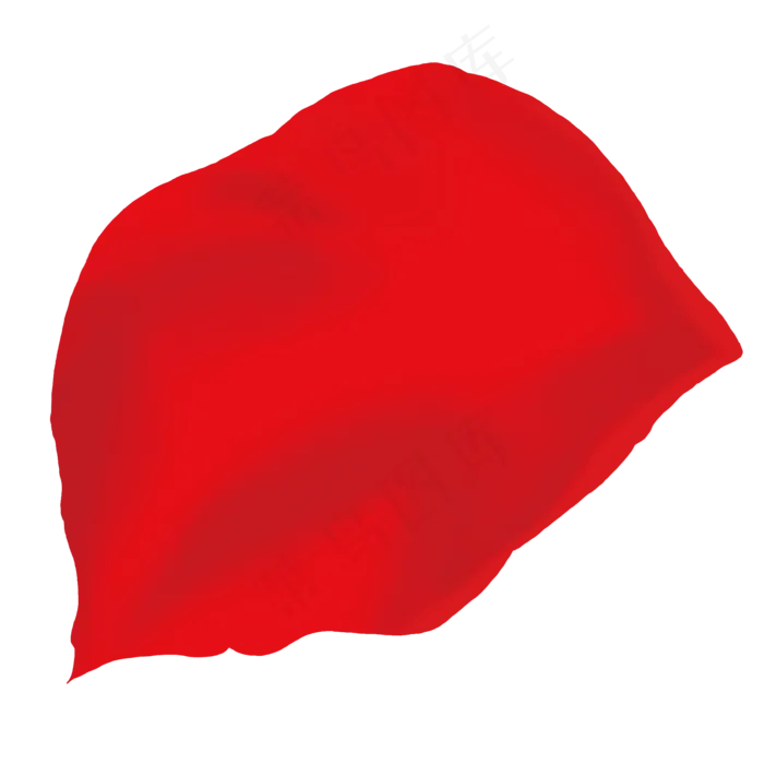 红色玫瑰花瓣卡通素材免费下载(2000X2000(DPI:300))psd模版下载