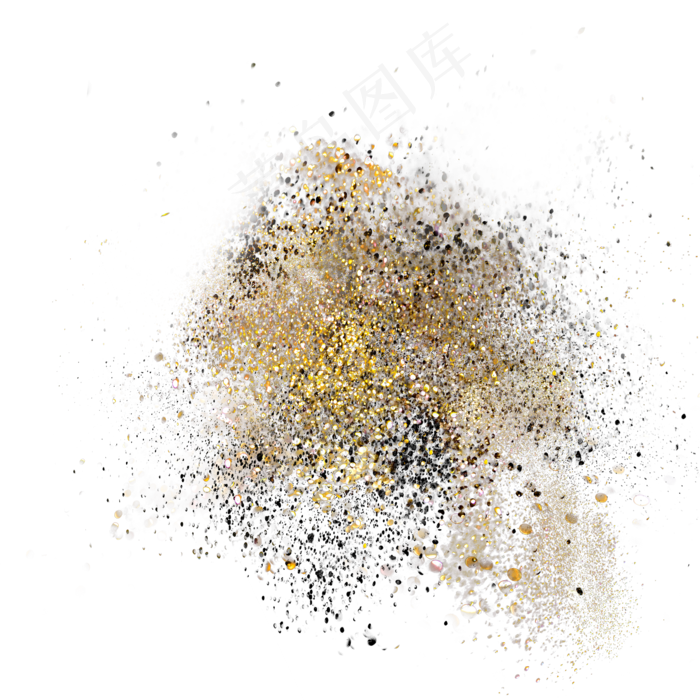 金光金粉光斑背景,免抠元素