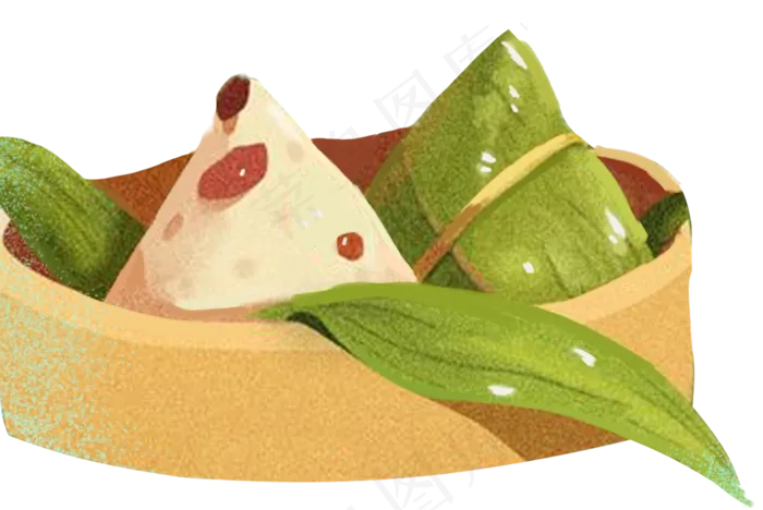 一笼粽子(2000X1336(DPI:300))psd模版下载