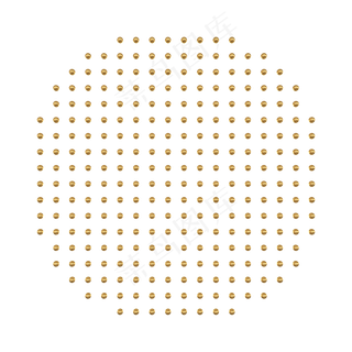 c4d立体金属小球装饰