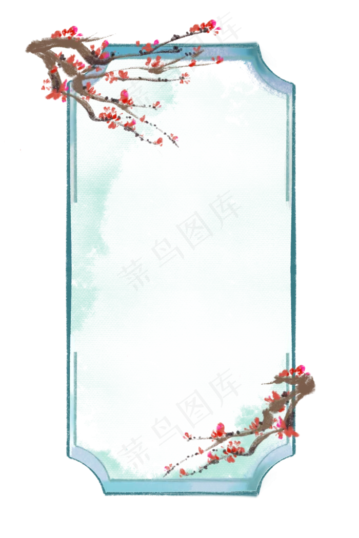 古风边框(1024X1536(DPI:300))psd模版下载