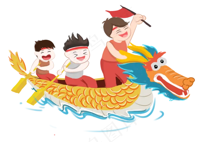 划龙舟龙舟比赛(2000*1376px 300 dpi )psd模版下载