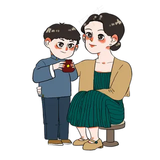 端午节节日习俗母亲给孩子挂香囊