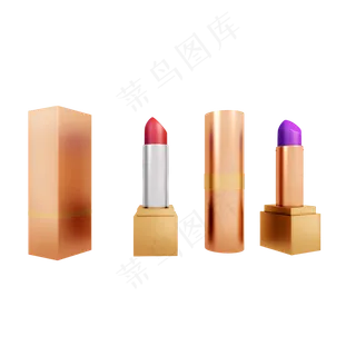 质感口红png图
