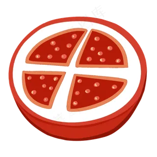 卡通水果石榴系列二