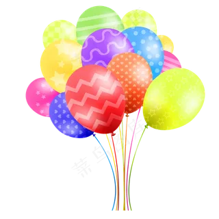 儿童节氢气球,免抠元素