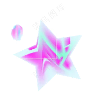 618电商流体渐变主题装饰素材