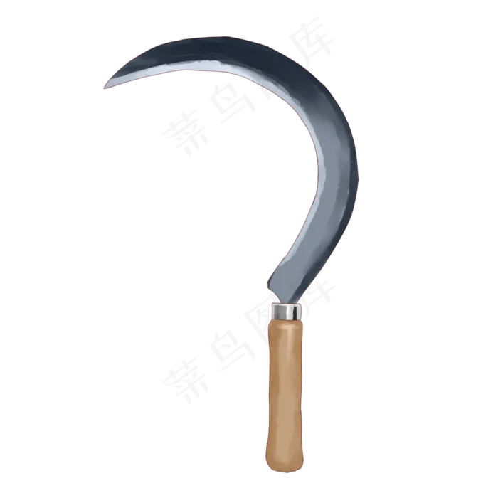 镰刀用具,免抠元素(2000*2000px 300 dpi )psd模版下载
