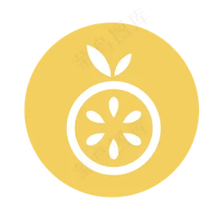 橙色水果APP图标 橙色水果APP图标