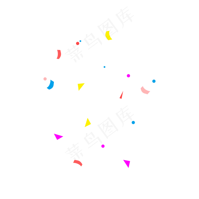 彩纸,免抠元素(2000*2000px 300 dpi )psd模版下载