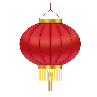 灯笼节日素材春节,免抠元素