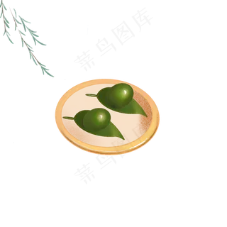 二十四节气青团手绘