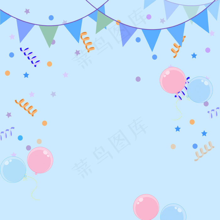 可爱母婴电商背景