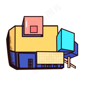 电商购物节促销手绘购物商城