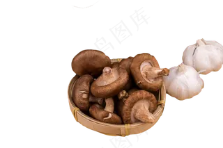 大蒜香菇,免抠元素