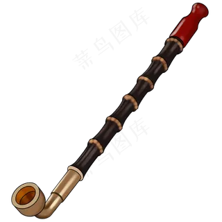 父亲节竹节长烟斗