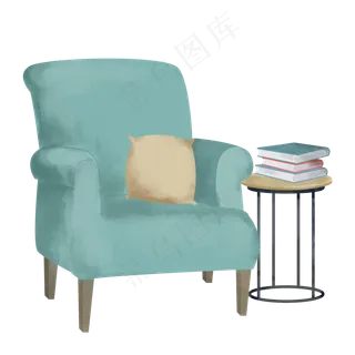 温馨家居设计沙发和椅子可商用元,免抠元素