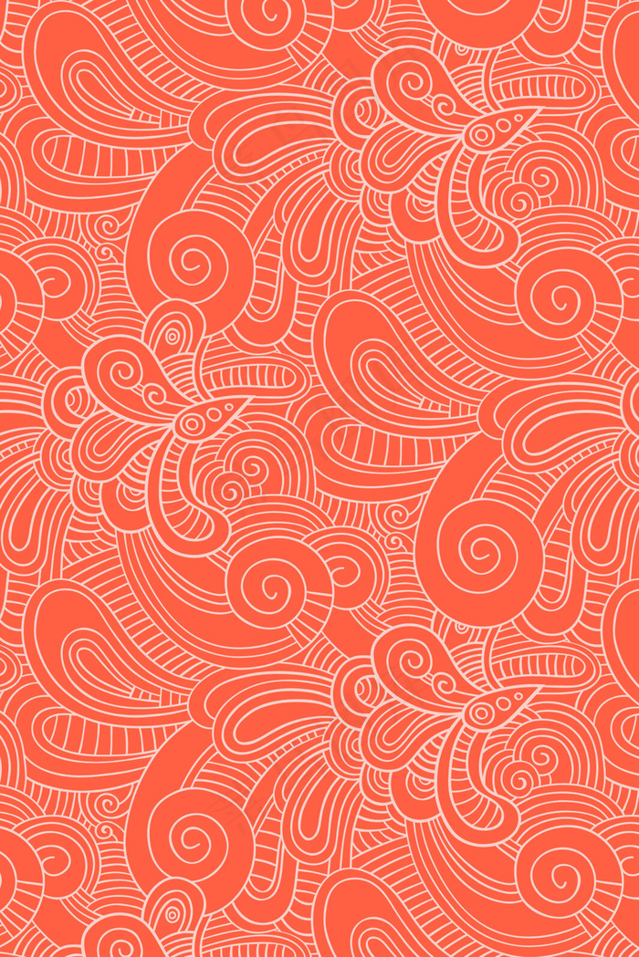 简约红色几何底纹背景素材