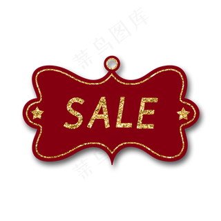 红色促销吊牌16