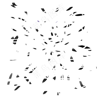 碎片漂浮,免抠元素
