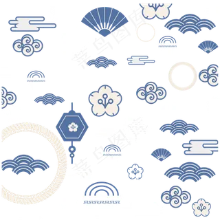 中国风中式底纹