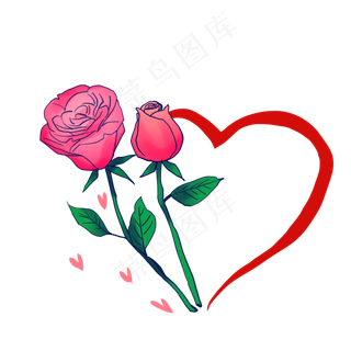 玫瑰爱情花朵